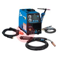 059016014MPPK Miller MPi 220P Multiprocess Pulse MIG/TIG/Arc Ready to Weld Package, 230v