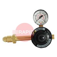 0785-2160 ESAB GCE FE300 Argon/CO2 Regulator Side Entry, 4.5 Bar, G5/8