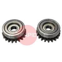 4017230 PATON U-Groove Feed Roller Set of 2 - Aluminium Wire: 1.6mm (4 Roll MAXwire)