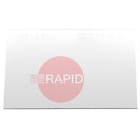 9873254 Kemppi Anti Spatter Polycarbon Safety Lens - 110mm x 90mm x 1.5mm