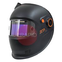 9873810 Kemppi Zeta Fresh Air W211 Auto Darkening Welding Helmet, Shades 8-14