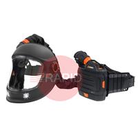 9873841 Kemppi Zeta Fresh Air G201X Grinding Helmet & PFU 210e PAPR System