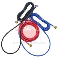 CK-CK24W12SF-OZMO CK OZMO 180A Water-Cooled TIG Torch with 3.8m (12ft) Superflex Cables, G3/8