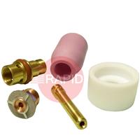 CK-D4GS418 CK 3 Series / 4 Series Short - Gas Saver Kit, Alumina Cup, 3.2mm