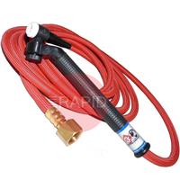 CK-FL1325SF CK FlexLoc FL130 2 Series 130 Amp TIG Torch with 7.6m SuperFlex Mono Cable, G3/8