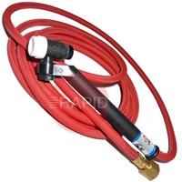CK-FL1525SF CK FlexLoc FL150 3 Series 150 Amp TIG Torch with 7.6m SuperFlex Mono Cable, G3/8