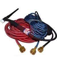 CK-TL325SFFX CK Trimline TL300 Flex Head Water-Cooled 350 Amp TIG Torch, with 7.6m Superflex Cable, G3/8