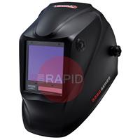 K3034-4-CE Lincoln Viking 3350 Black Auto Darkening Welding Helmet, with Grind Button - Shade 5-13, Class 1/1/1/1