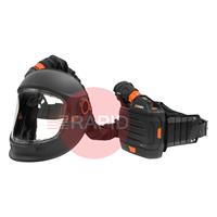 P0737 Kemppi Zeta Fresh Air G201 Grinding Helmet & PFU 210e PAPR System