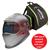 1006.900                                            Optrel Crystal 2.0 Silver Auto Darkening Welding Helmet with FREE Optrel Backpack, Shade 4 - 12