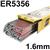 090-002042-00502  ESAB OK Tigrod 5356 Aluminium TIG Wire, 1.6mm Diameter x 1000mm Cut Lengths - AWS A5.10 R5356, 2.5Kg Pack