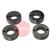 4017223  PATON V-Groove Feed Roller Set of 4 – Solid Wire: 1.6 - 2.0mm (4 Roll Drive)