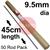 CK-WF5                                              Arcair SLICE 9.5mm Diameter x 45cm Long, Uncoated Electrodes (3/8