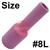 7500000005  CK 3 Series Long Alumina Gas Lens Cup, Size 8, 76mm Long x 13mm Bore. 54N14L