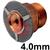 CK-3A4GS  Tungsten Adapter w/Screens for 4.0mm Gas Saver Spares, 3 Series