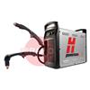 059572  Hypertherm Powermax 125 Plasma Cutter Combo System with 15° & 85° 15.2m Hand Torches, 400v CE